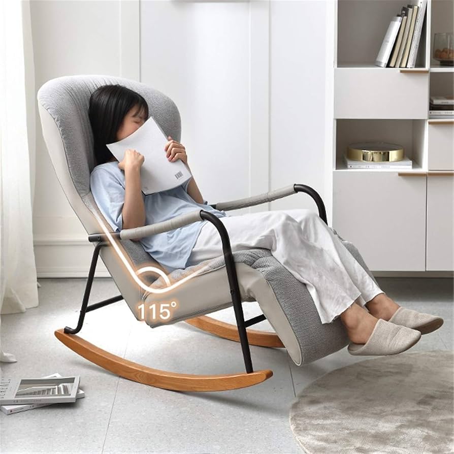 Amazon｜ロッキングチェア リクライニングチェア折りたたみランチ