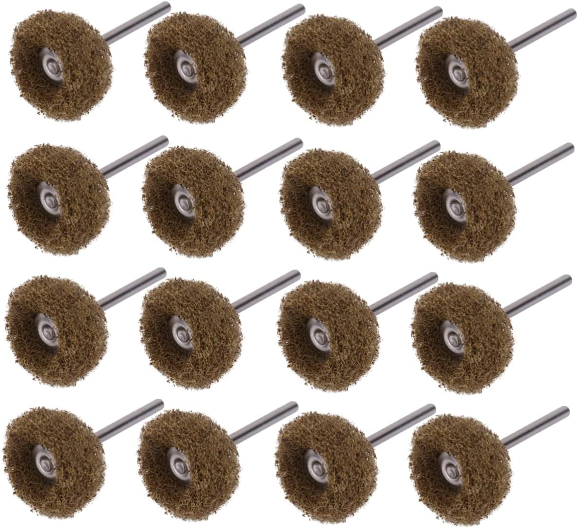 50Pcs Scouring Pad Polishing Sander Head for Wood Jewelry Precision