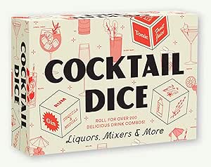 Chronicle Books Cocktail Dice