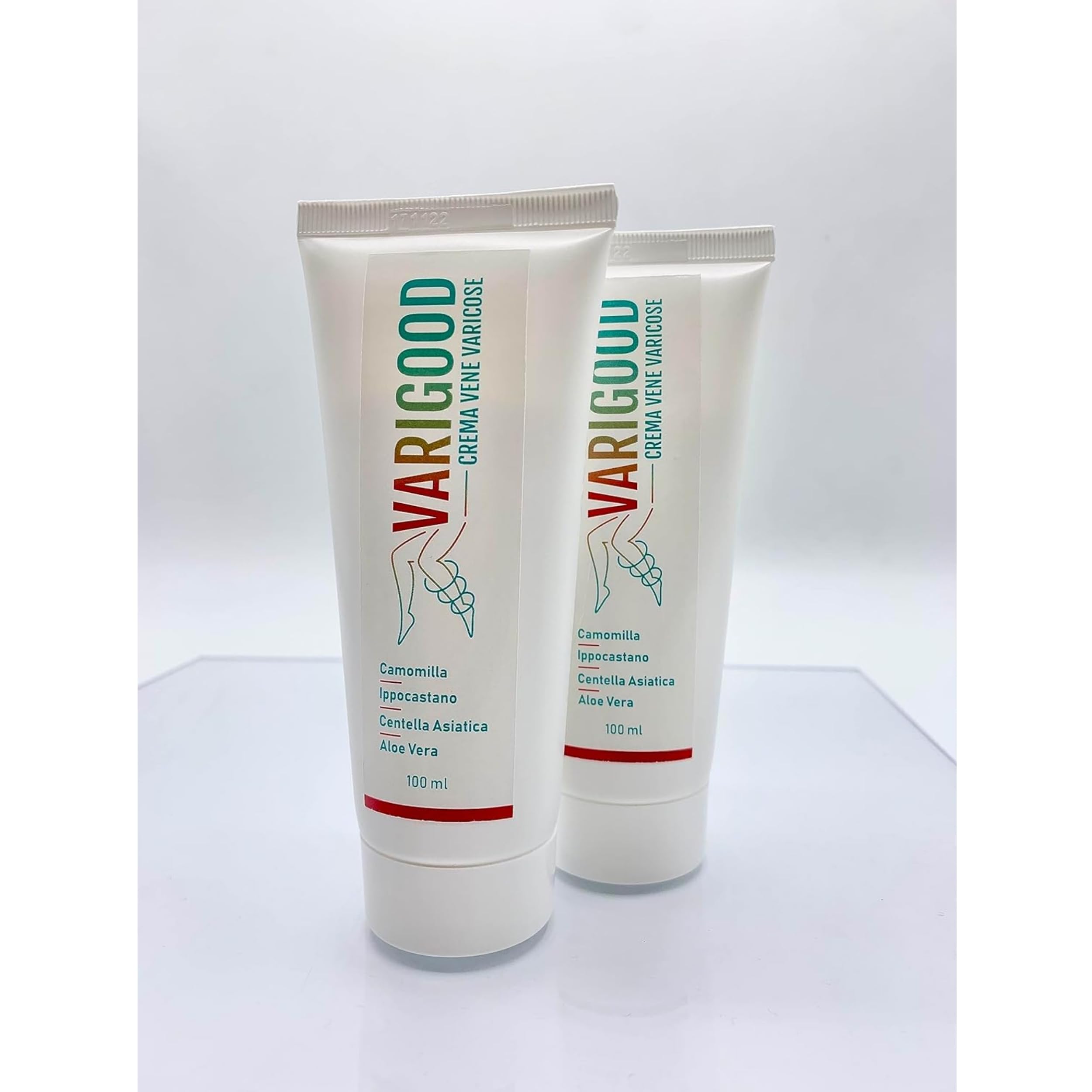 VariGood Erfrischende Creme mit Centella Asiatica und Aloe Vera  Linderung  fr Krampfadern, gebrochene Kapillaren und schwere Beine  100ml AlohaLabs  : Amazon.de: Drogerie & Krperpflege