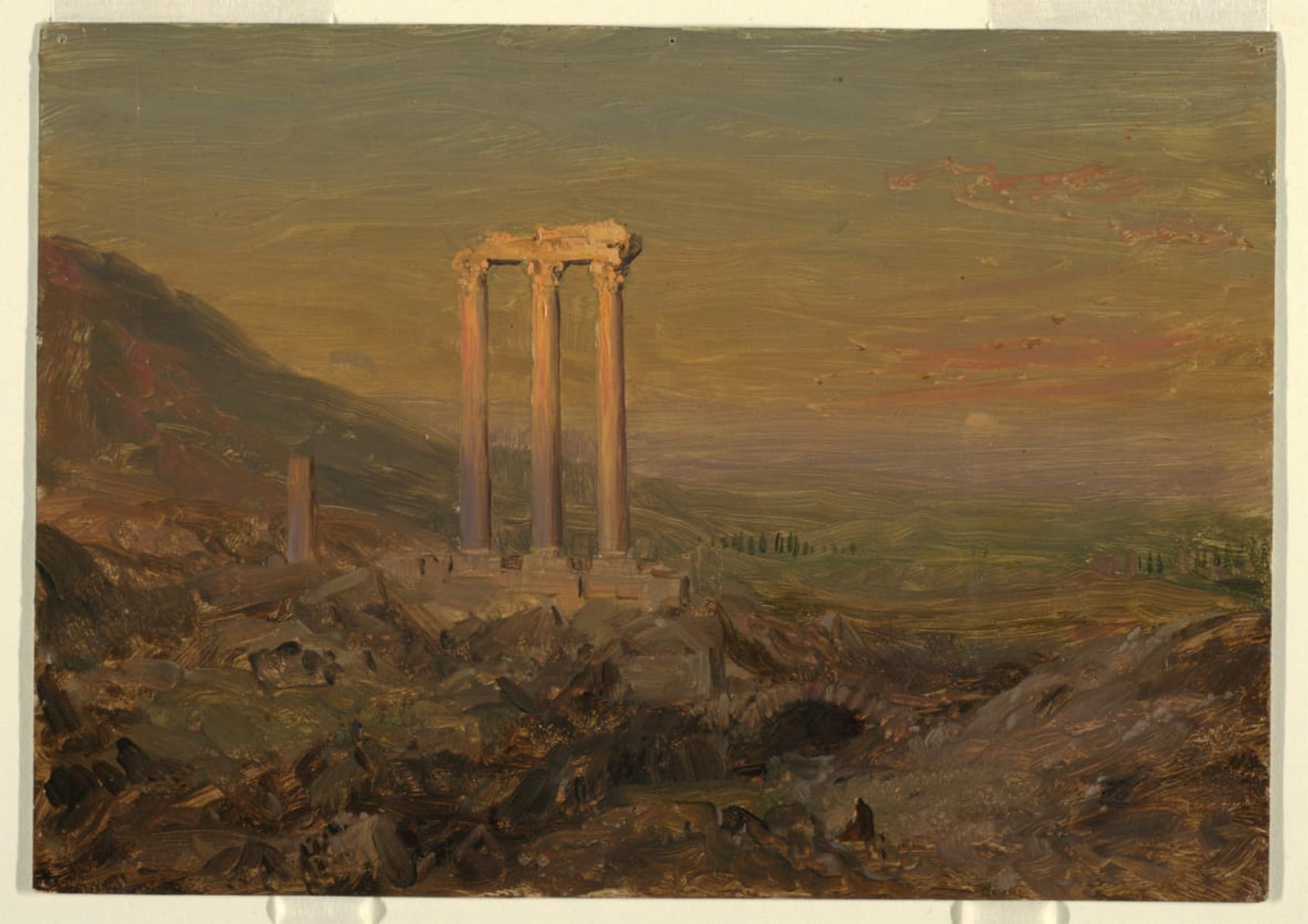 POSTERIIk Famous Print Pop Art Wall Art Graffiti Classical Ruins Syria by Frederic Edwin Church Art Prints for Home Decor 60x90cm