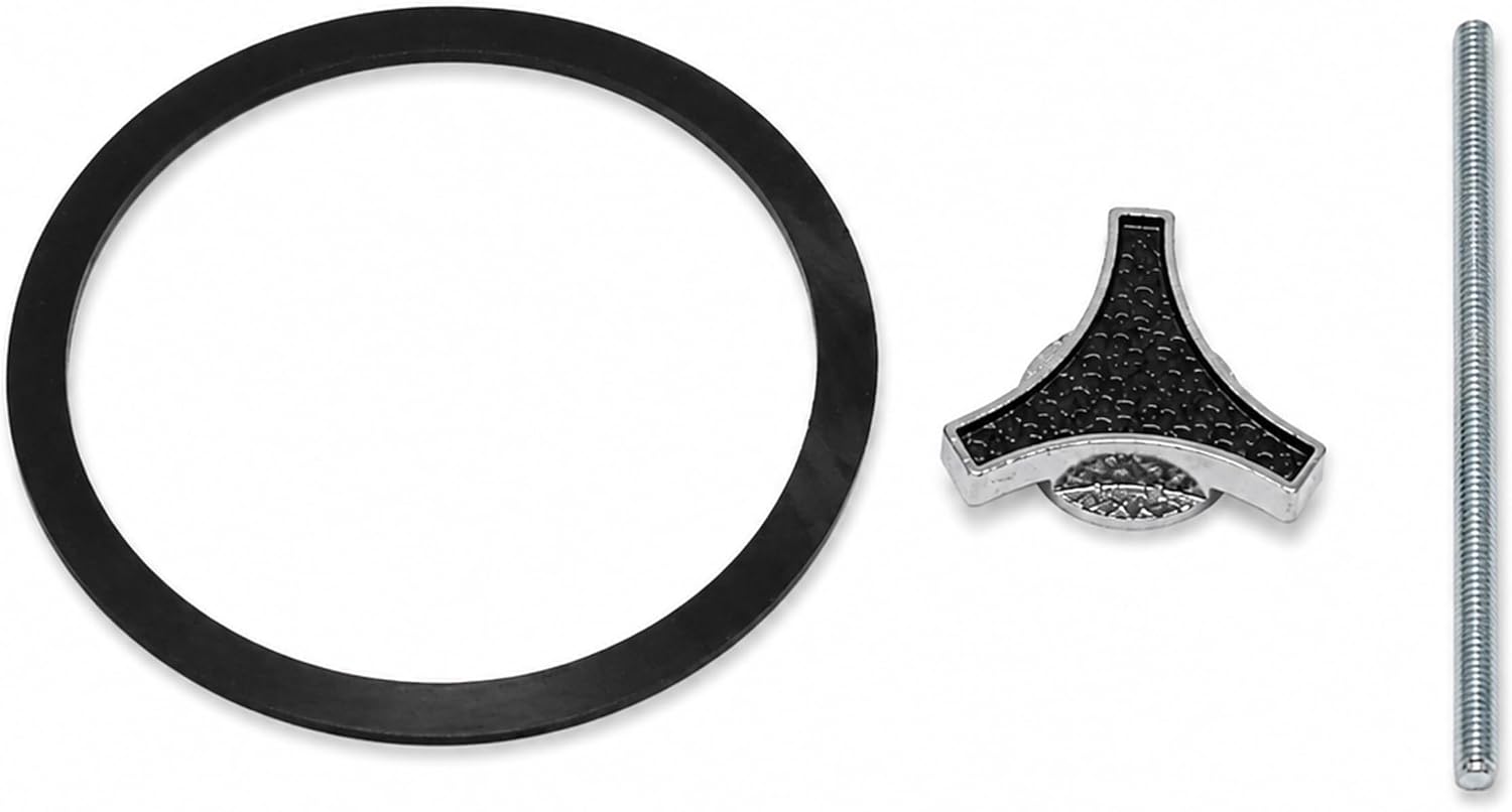 Black Tri Bar Air Cleaner Wing Nut 1/4-20 Fits for SB Chevy BB SBC 350 BBC 454 Ford 302