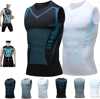 Evolv V Boost Men Shirt, Evolv-Off V-Boost v2 Compression Shirt, Feel The Power of Confidence, Energy & Strength