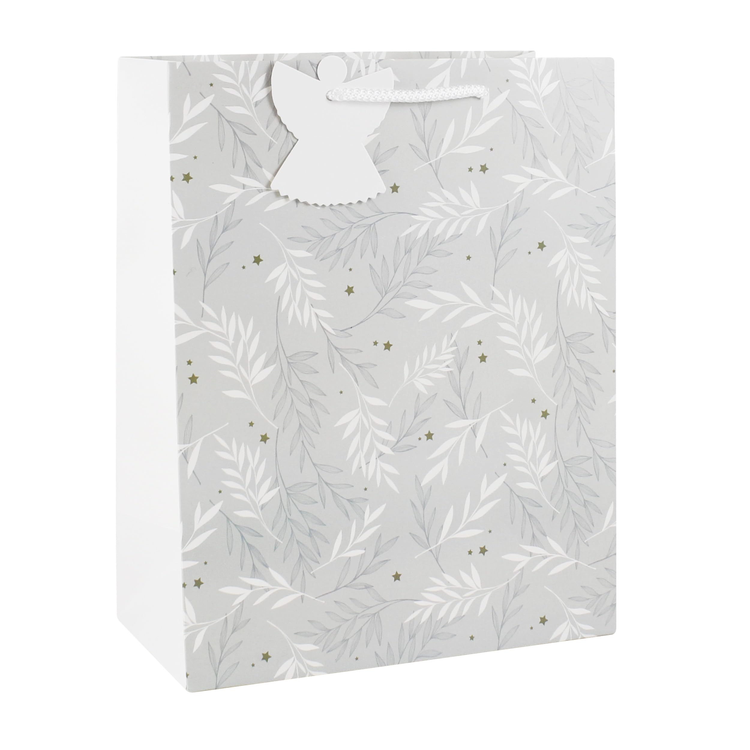 Eurowrap - X-29517-2C - sacchetto regalo Natalizio 26,5x14x33cm 210g, Ange