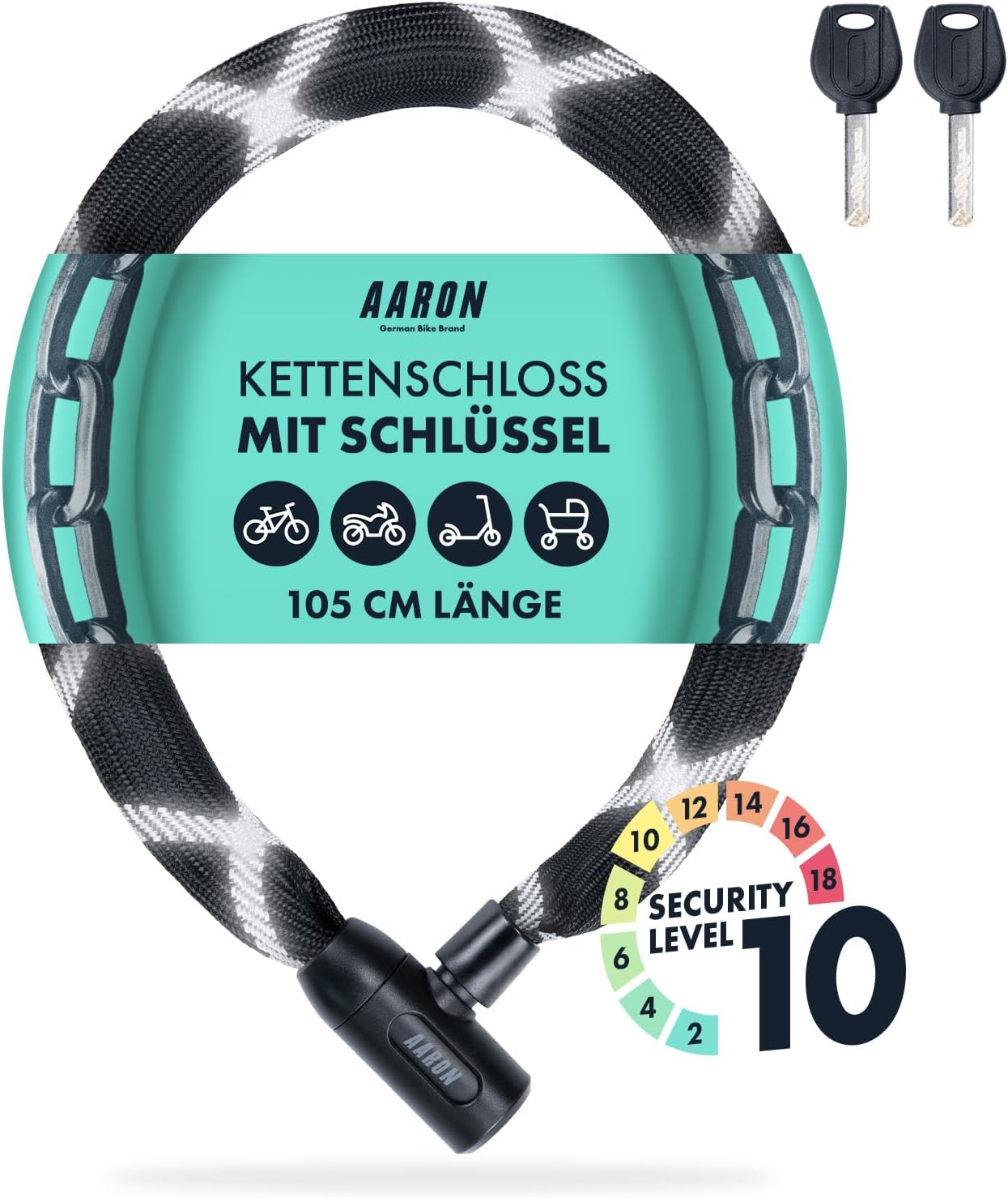 Anti-Diebstahl Lenker-Schloss für E-Bikes, Motorräder (Neu und