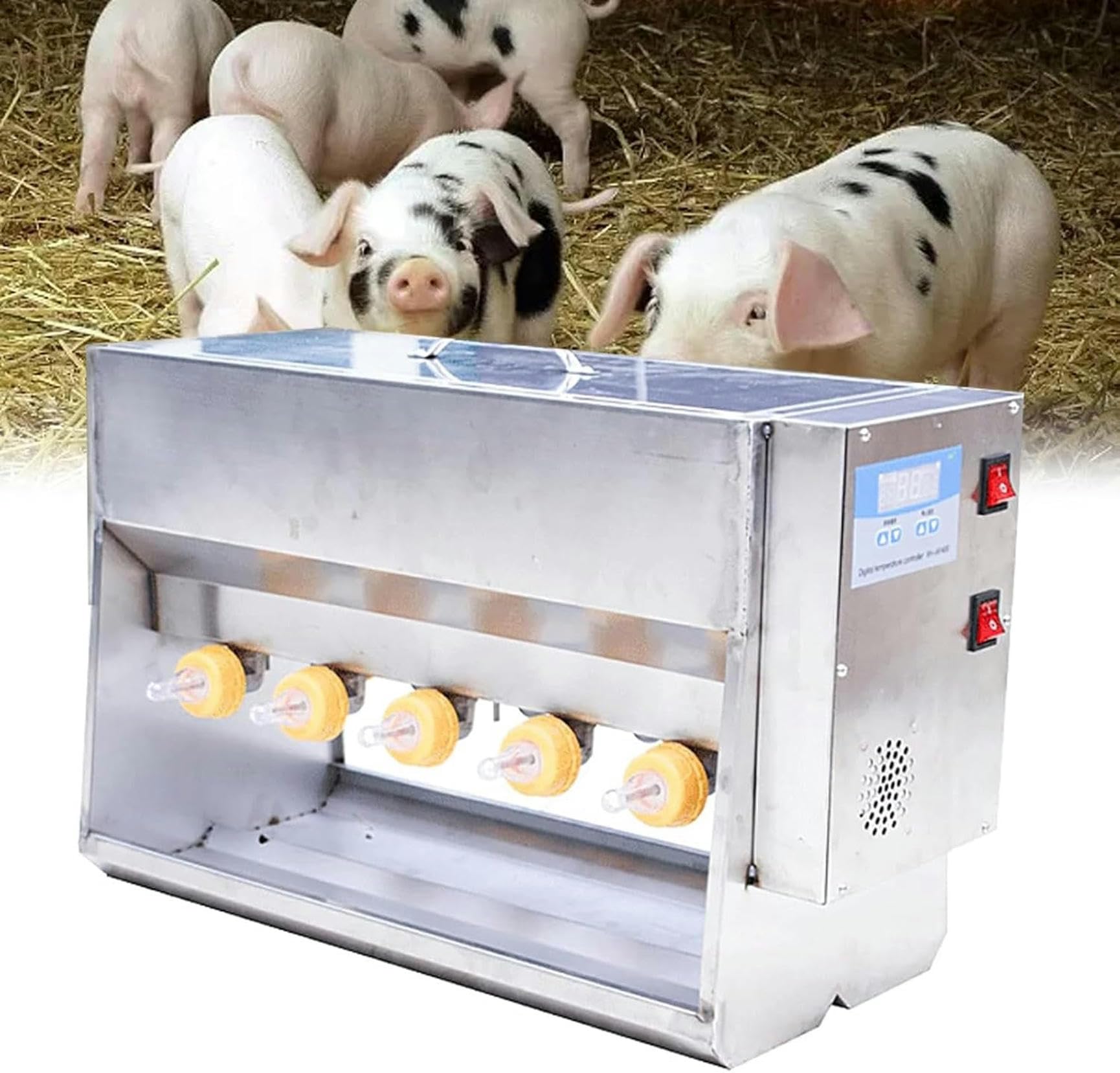 Machine de traite automatique pour porcs à température constante et 10 tétines