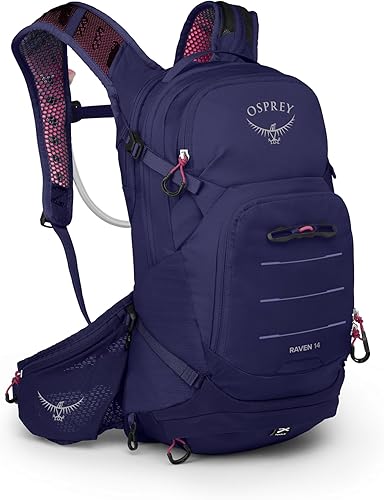 Osprey Raven 14L Mochila de ciclismo de montaña para mujer con depósito hidráulico