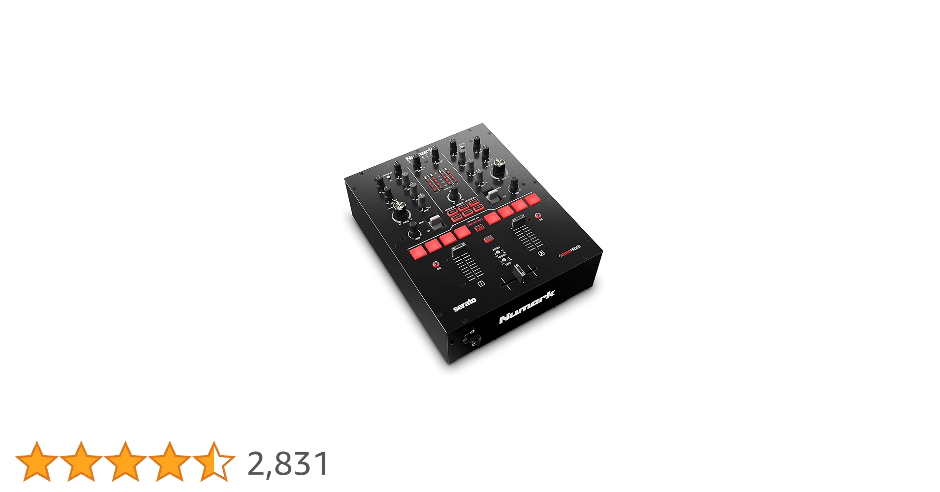 【美品】Numark Scratch DJミキサー Numark SCRATCH 【無償版Serato DJ Pro対応 2チャンネルDJ