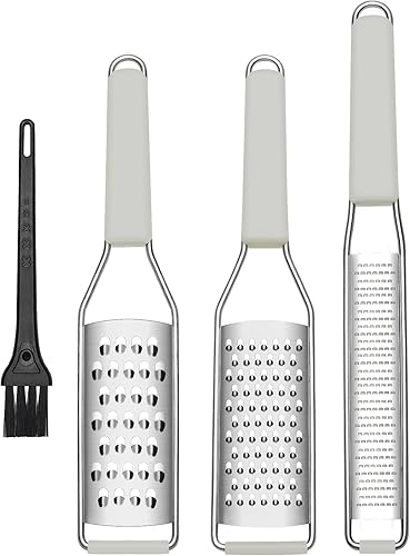 Miniatura 6 de Cambom Rallador rotativo de queso, triturador de queso, caja redonda, rebanadora de mandolina y rallador de limón, rallador de queso, cítricos,