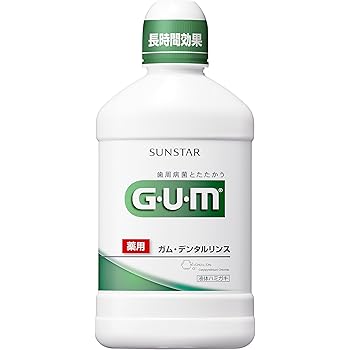 Amazon Gumデンタルリンス500ml レギュラー 医薬部外品 サンスター ビューティー 通販
