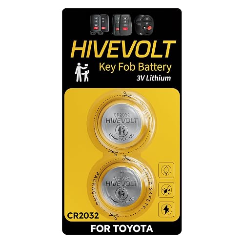 Key Fob Batteries for Toyota RAV4 Camry Corolla Highlander, Prius,