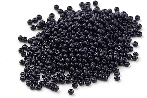 Craftdady 5300 cuentas redondas de cristal de 0.091in de diámetro de 0.091in de diámetro de poni sueltas para tejer pulsera de cuentas collar,