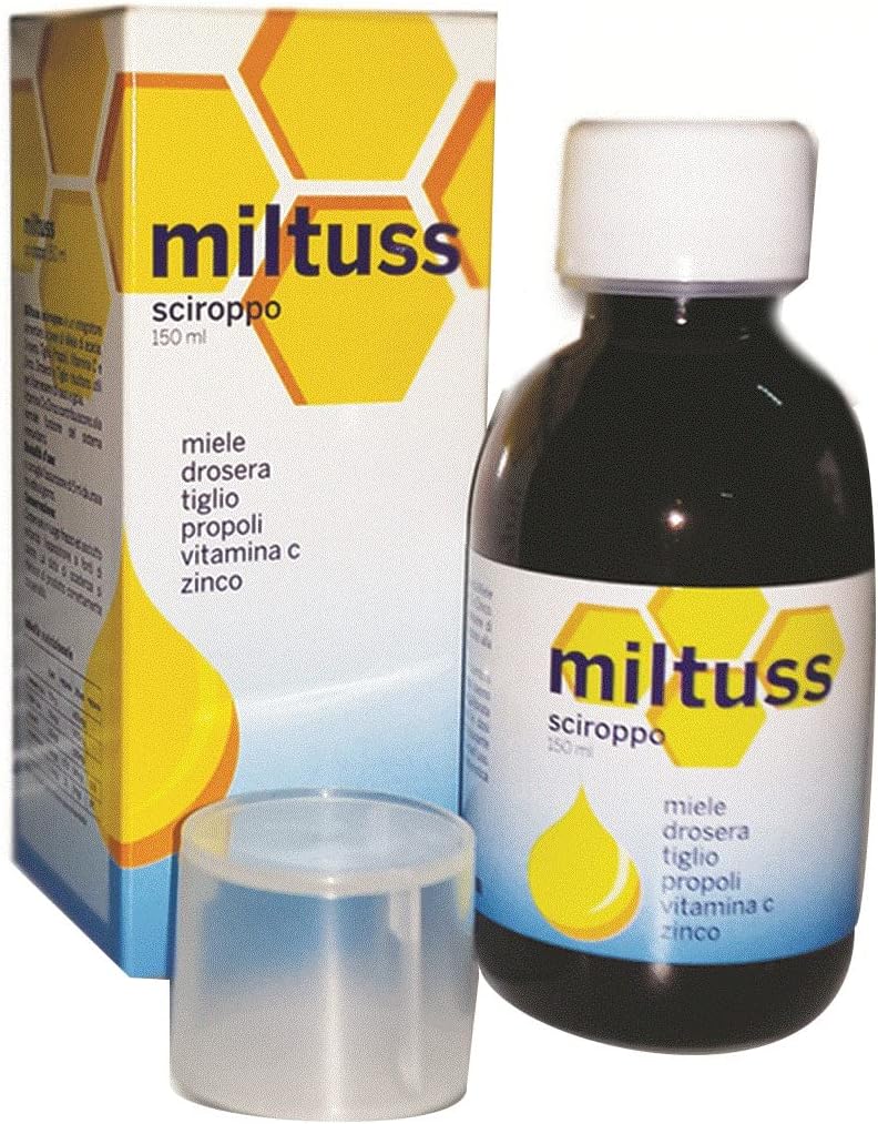 Miltuss Sciroppo Tosse Naturale a Base di Propoli - Integratore Naturale per...