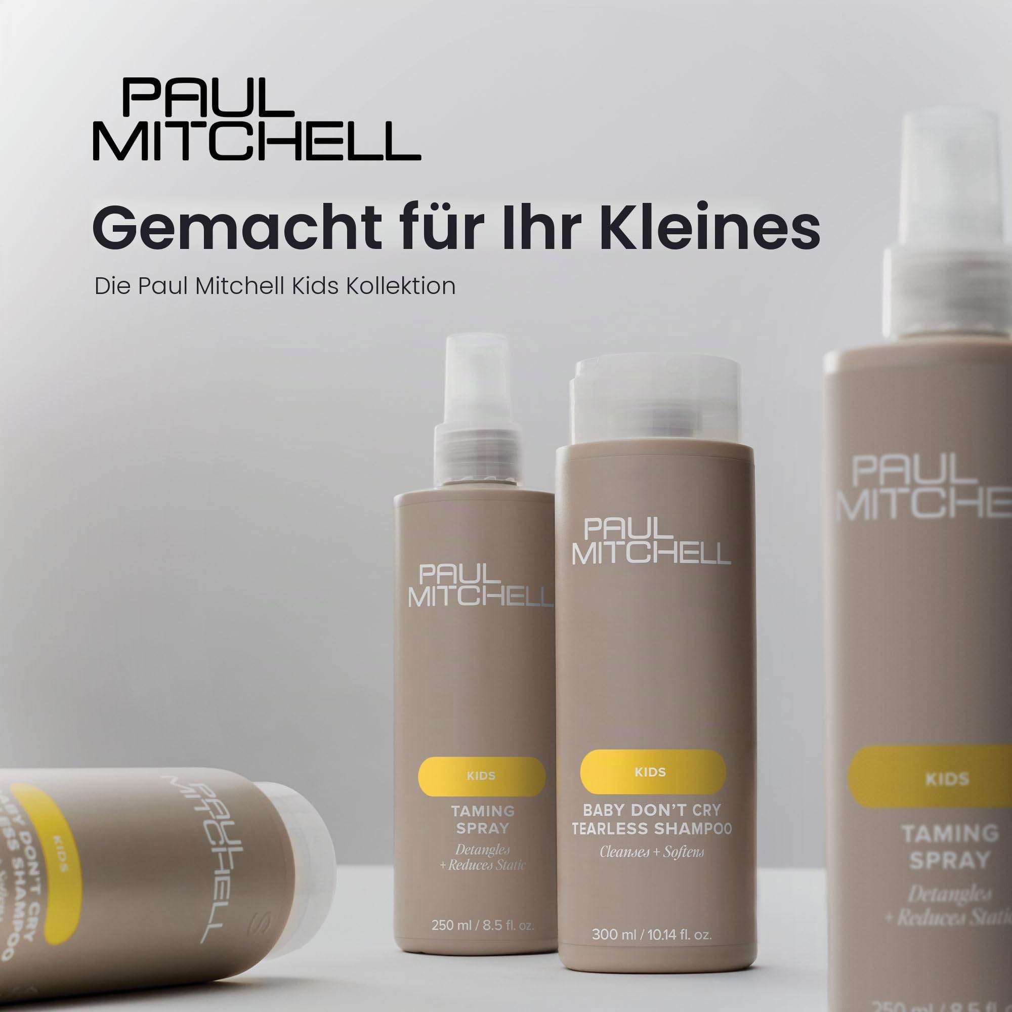 Paul Mitchell Baby Don’t Cry Shampoo - keine Tränen Shampoo für Kinder und Babys, sanfte tränenfreie Reinigung für die Kleinen