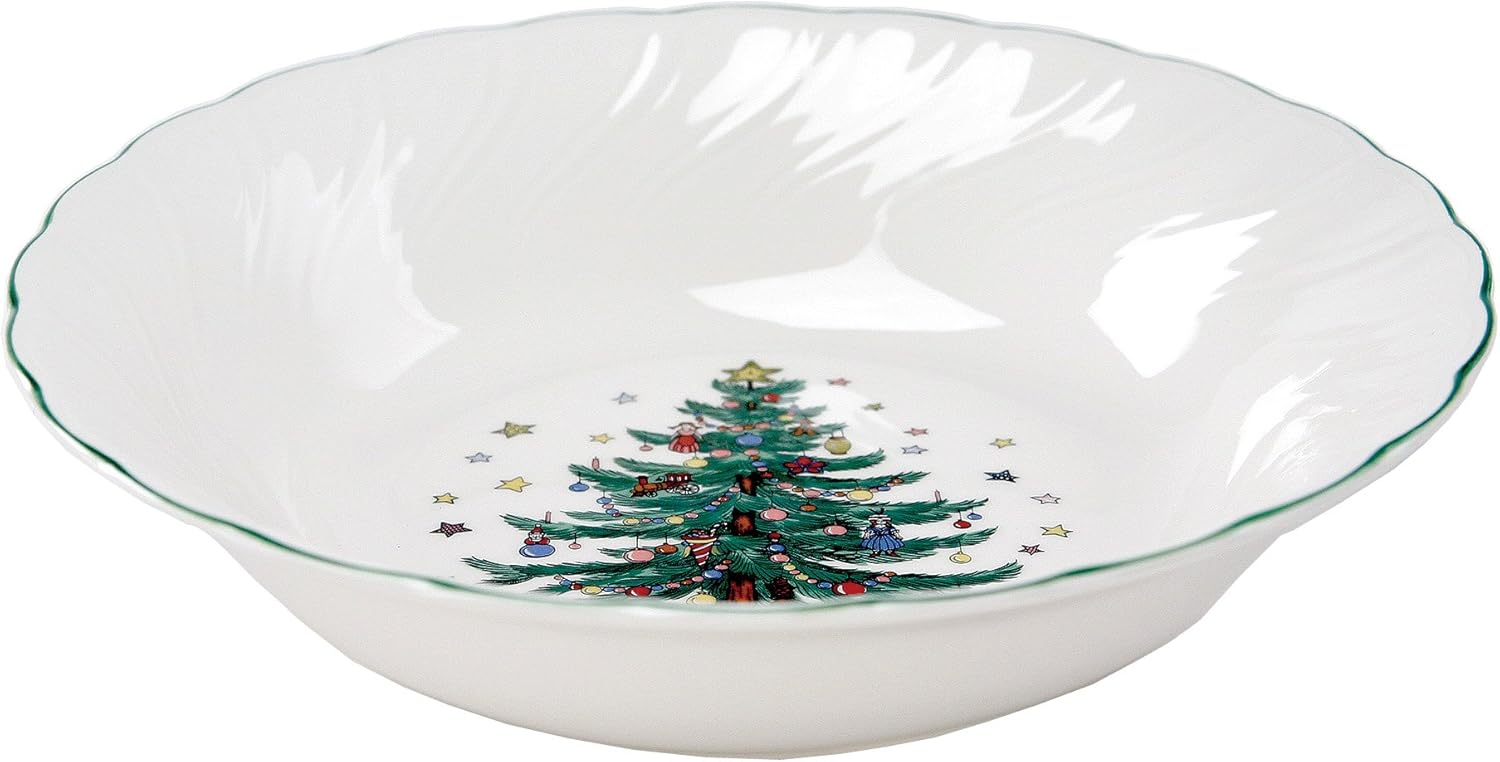 Nikko Happy Holidaysラウンドベジタブルボウル、9 &ndash; 1 / 2インチ