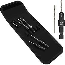 SabreCut 11pcs SCRKZ1 82 Degree Adjustable Countersink Drill Bit Set