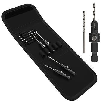 SabreCut Zippy SCRKZ1 Countertop Set with Adjustable Pilot Impact Drill Bit, 11 Piece