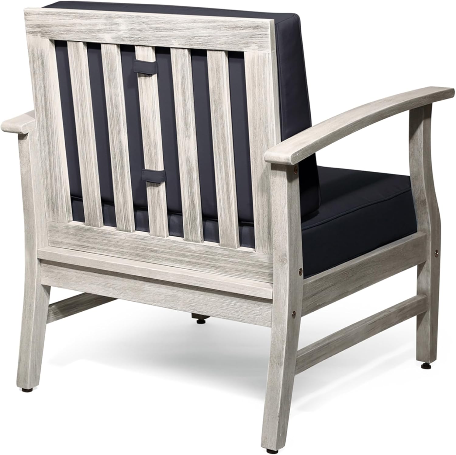 Perla Club Chair, Light Grey
