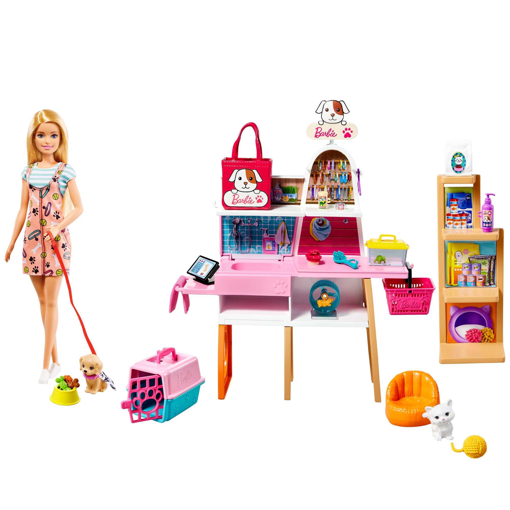 Mattel - Barbie and Pet Boutique Playset