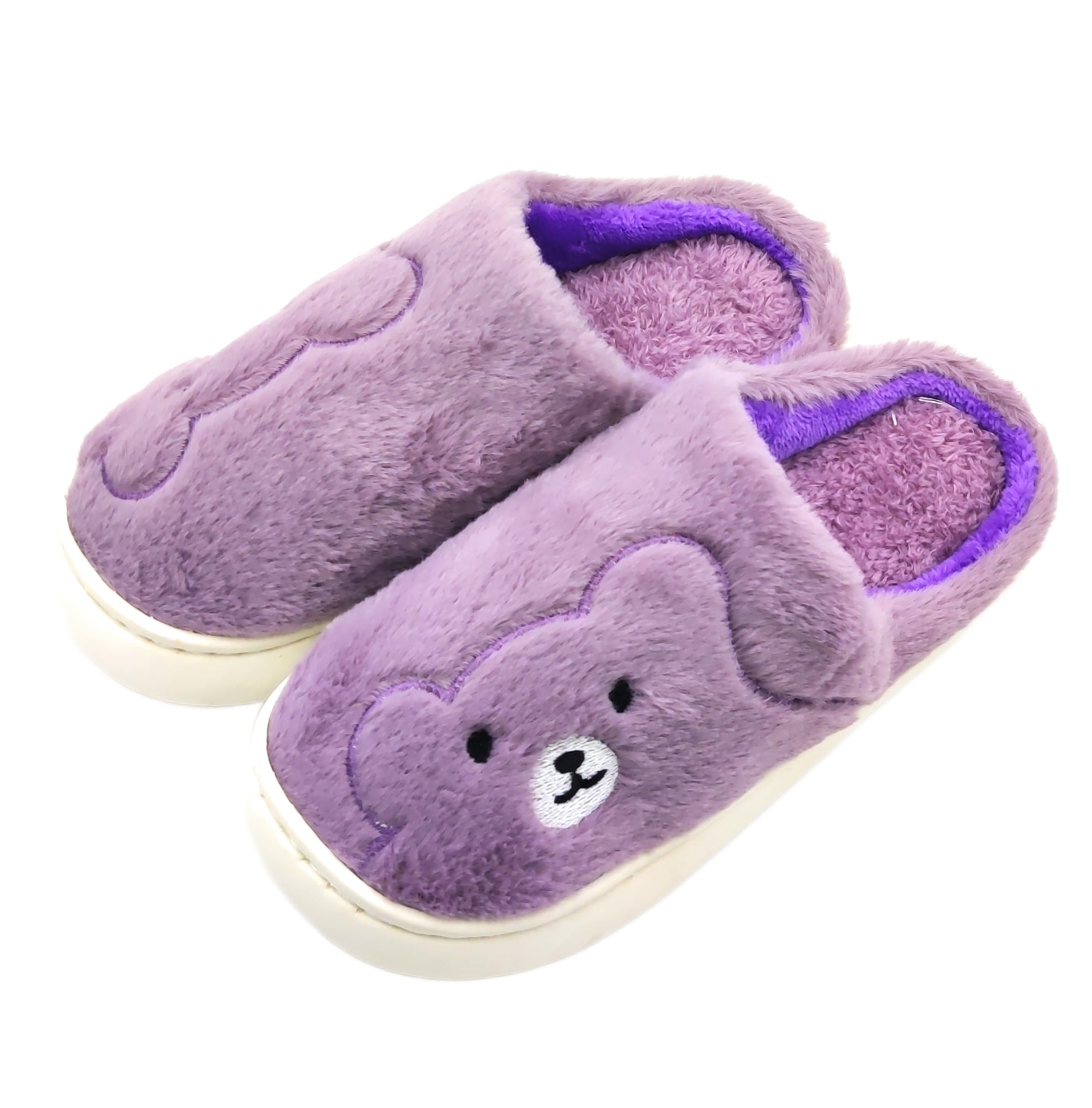 Women Slippers Retro Cozy Comfy Plush Warm Slip-on Slippers Winter Soft Fuzzy Indoor House Shoes with Memory Foam for Men Women (Purple, UK Footwear Size System, Adult, Women, Numeric, Medium, 8) (B0DB8TFR57) Amazon Price History, Amazon Price Tracker