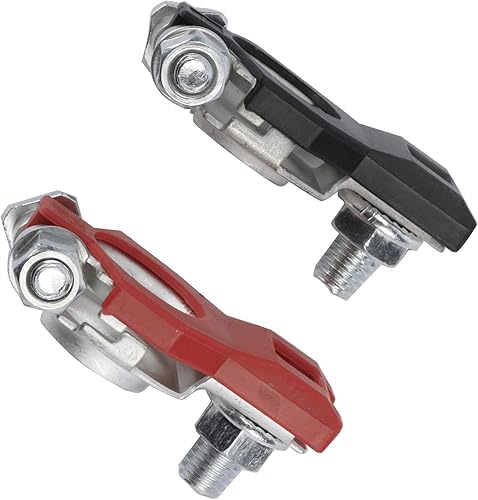 Miniatura 6 de Par positivo y negativo de terminal de batería, baterías de poste superior automotriz, apto para Nissan 243407F000 243407F001