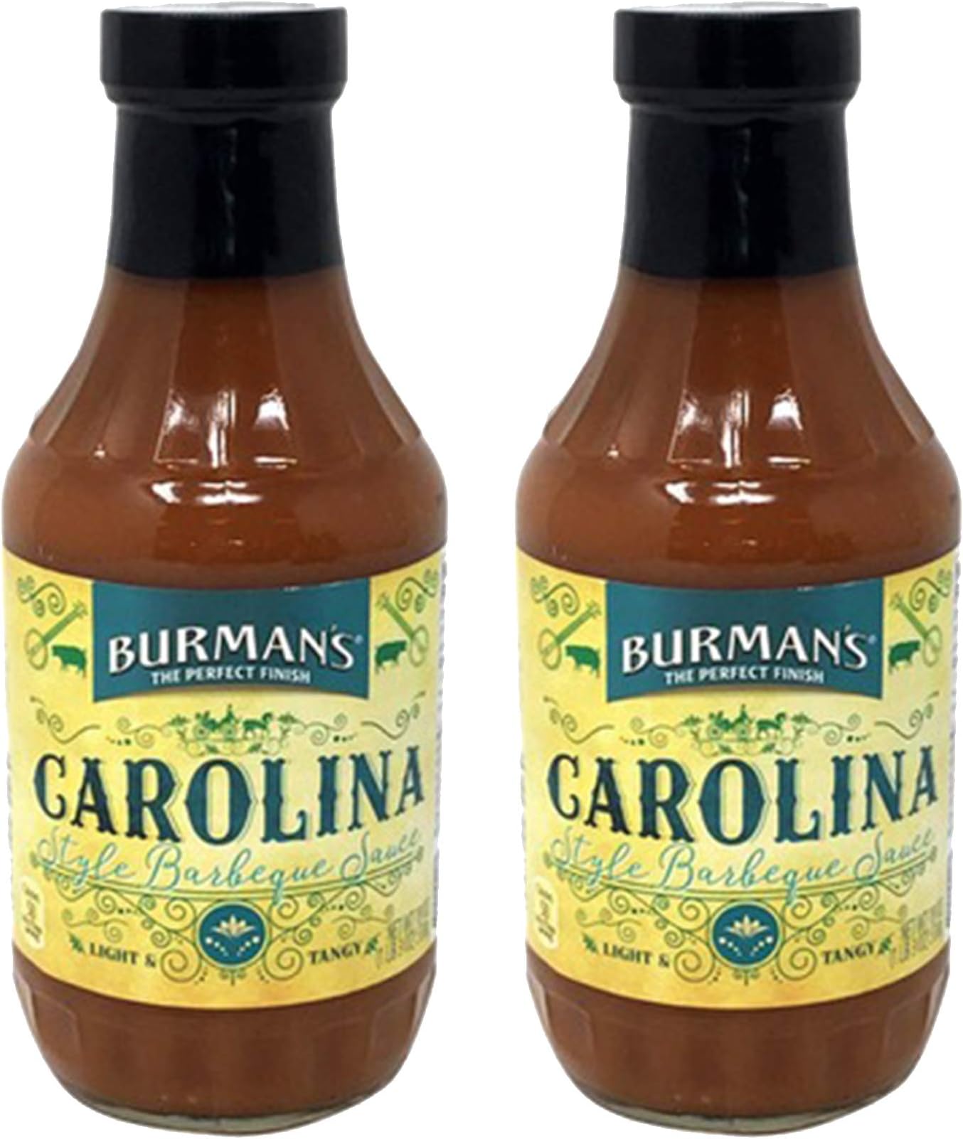 BURMAN'S BBQ Sauce CAROLINA 219oz Southwest Flavors