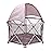 Baby Delight Go with Me Eclipse Deluxe Portable Playard | Playpen | Sun Canopy | Indoor and Outdoor | Ultra Padded Nylon Floor | Canyon Rose