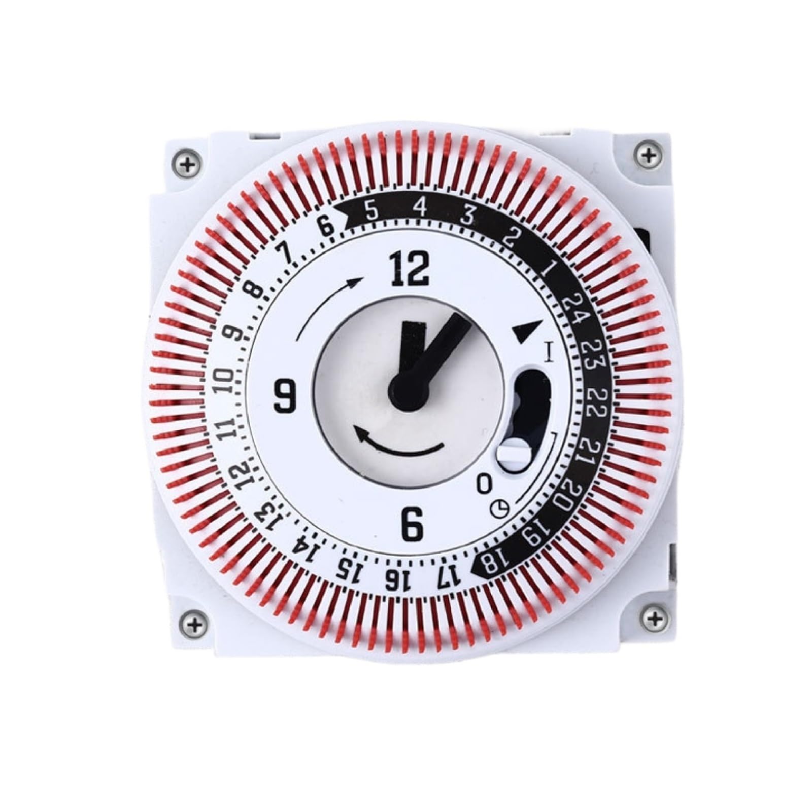 1PCS GT01 24 Hour Mechanical Timer Switch 15 Minute to 24 Hour Programmable Mechanical Timer Outlet Home Appliance Use
