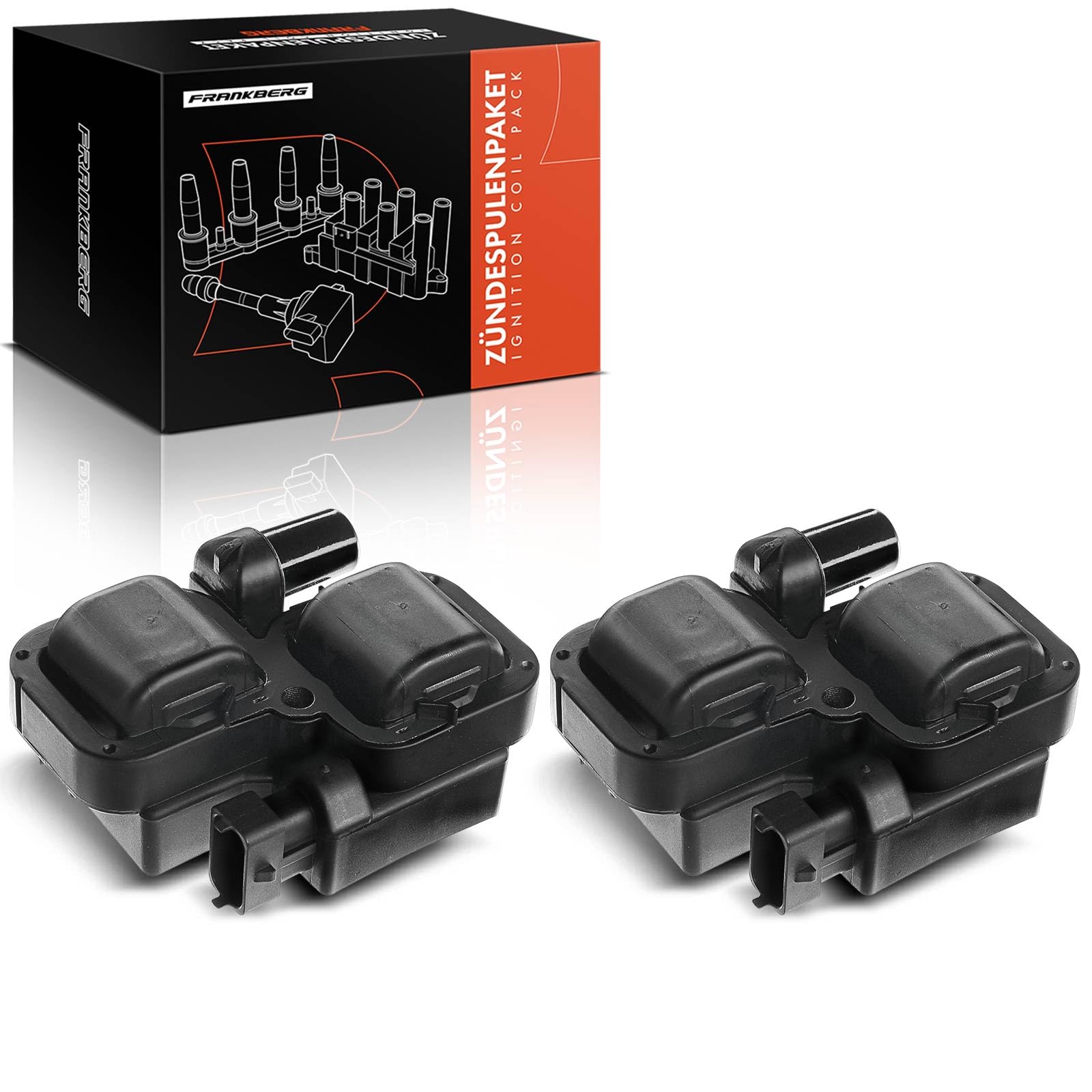 2 x cewka zapłonowa do klasy A W169 W245 klasa C W202 W203 S202 1997-2012 A0001587303