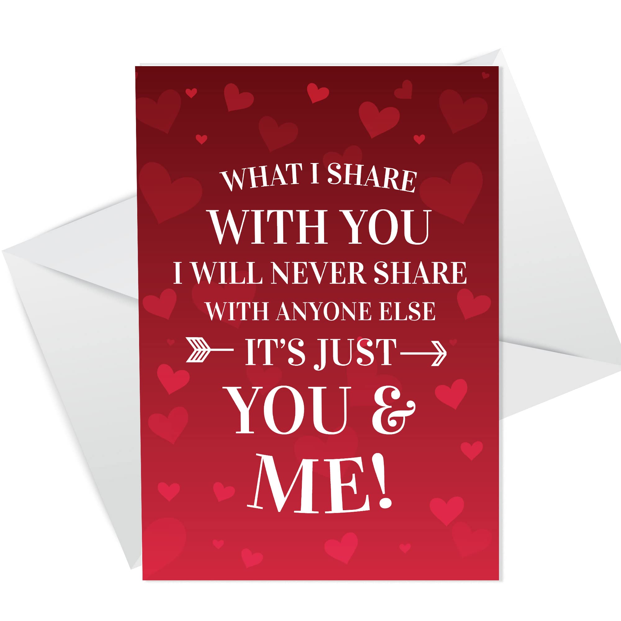 YOU AND ME Card Anniversary Card For Him Her Boyfriend Girlfriend Husband Wife
