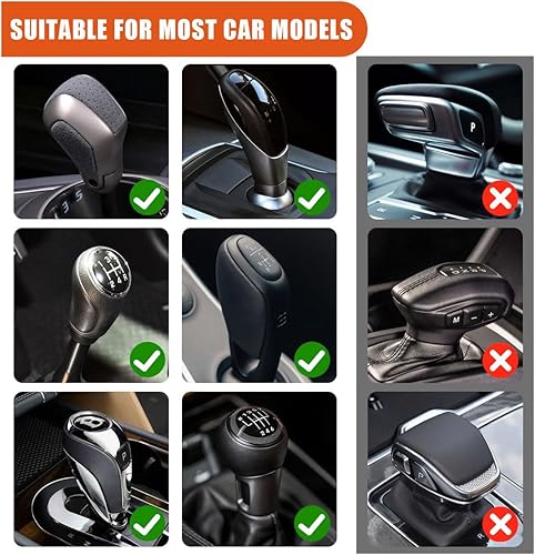 Miniatura 3 de Capucha de Cambio de Marchas para Coche, Elegante Cubierta de Pomo de Cambio, Mini Capucha para Cambio Automático, Lindos Gadgets