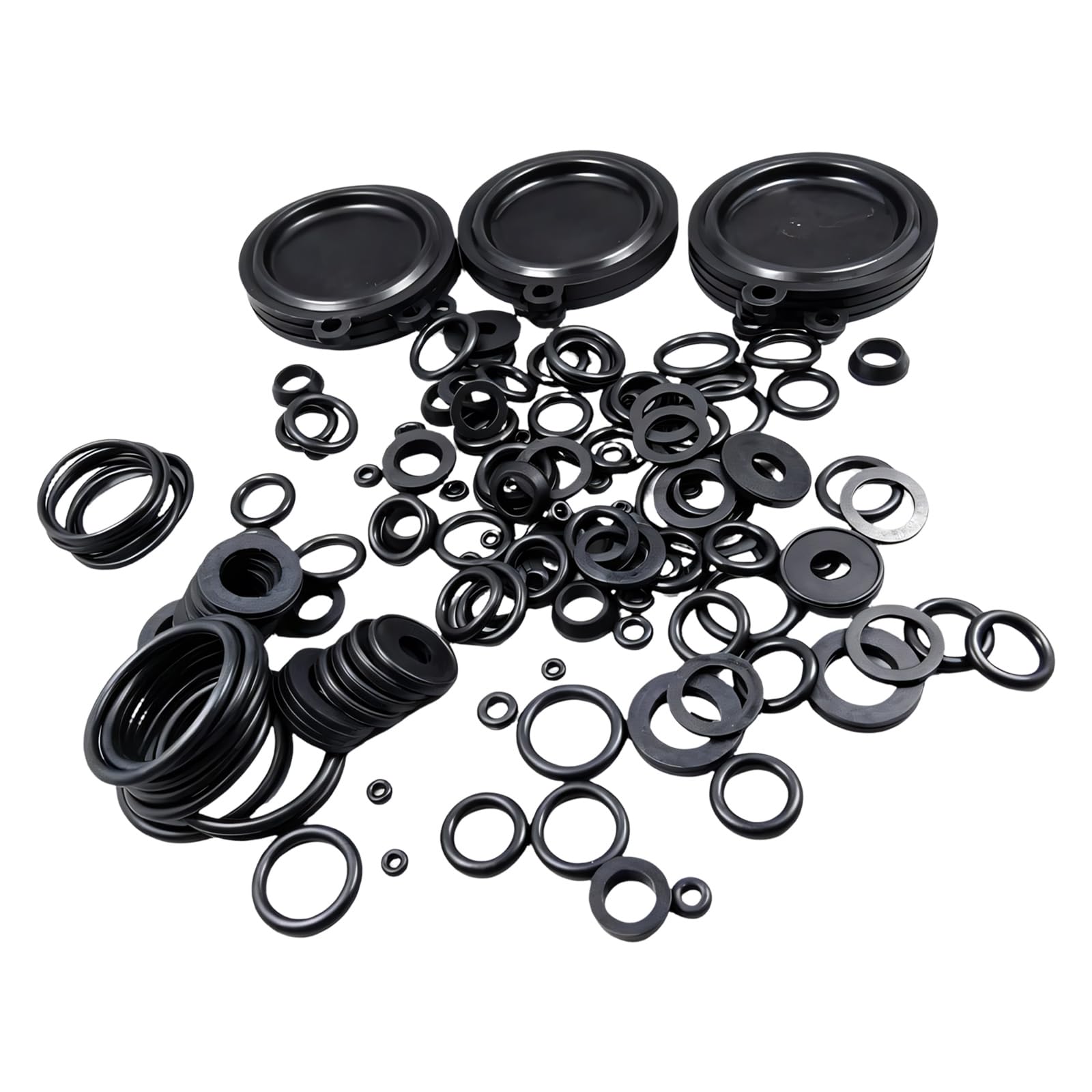 COOLHOOD Water Heaters O Rings Seal Gasket Replacement Set for Water Heater Leakproof Rubber Gasket Repairing Accessory Heater O Rings Seal