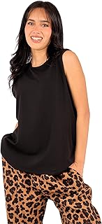 كلو بلوزة ايوسل بدون اكمام للنساء -17858-01-2XL-$P