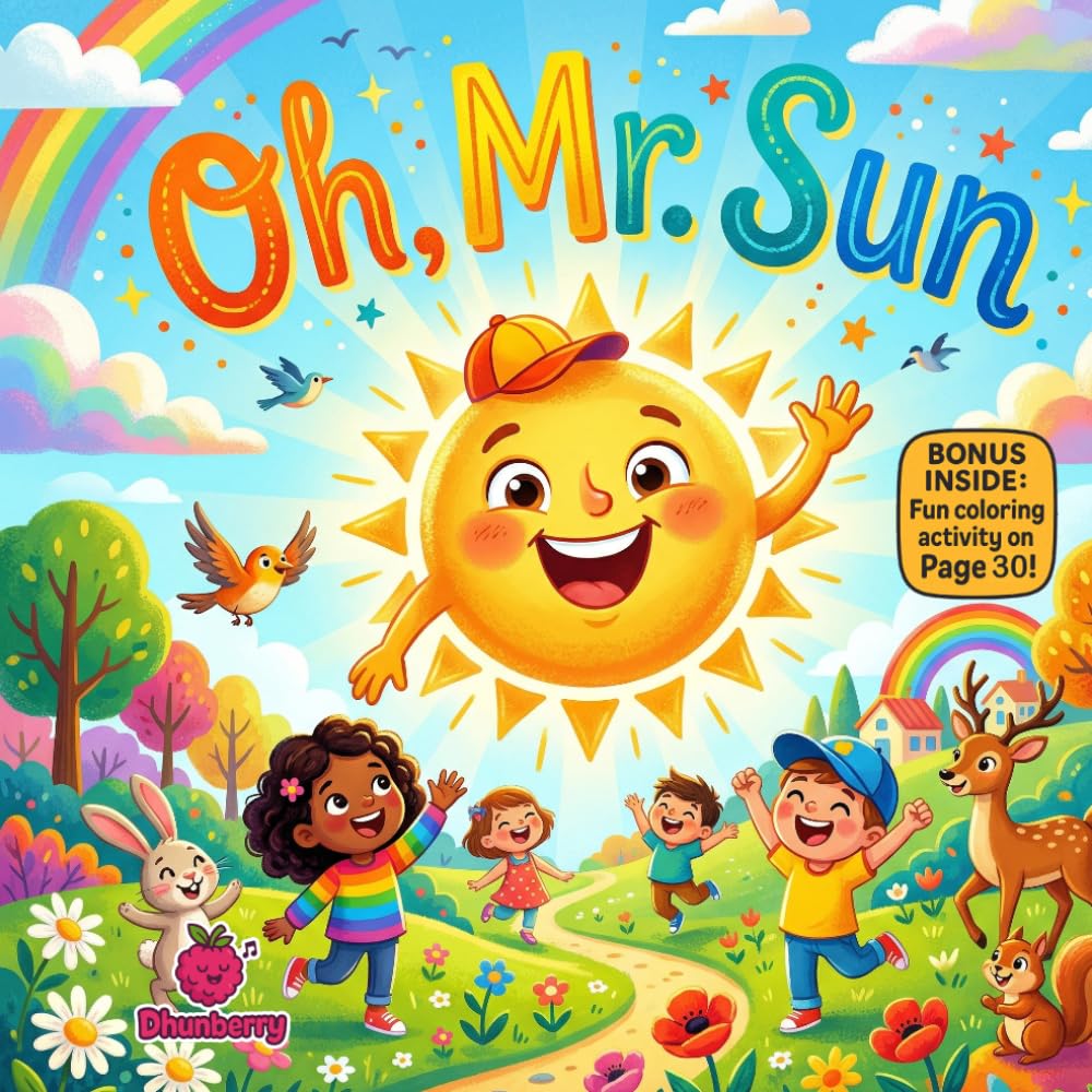 Oh, Mr. Sun: A Funny Morning Rhyming Story About Waking Up, Sunshine, and a Bright New Day for Kids (The 100 Book Kids Collection)