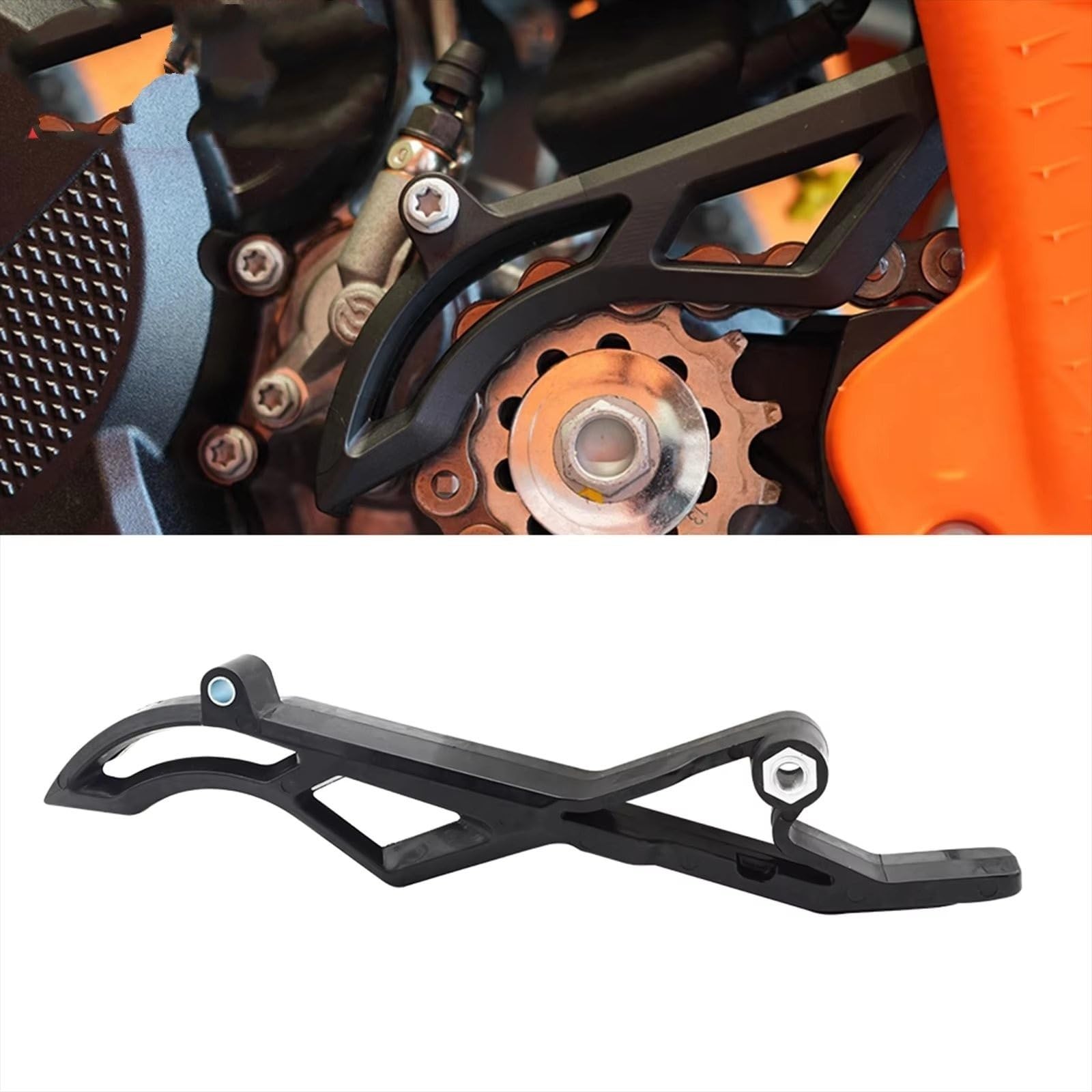 Para Gasgas MC-F 250 2021-2023 Protección Protectora Guía Cadena