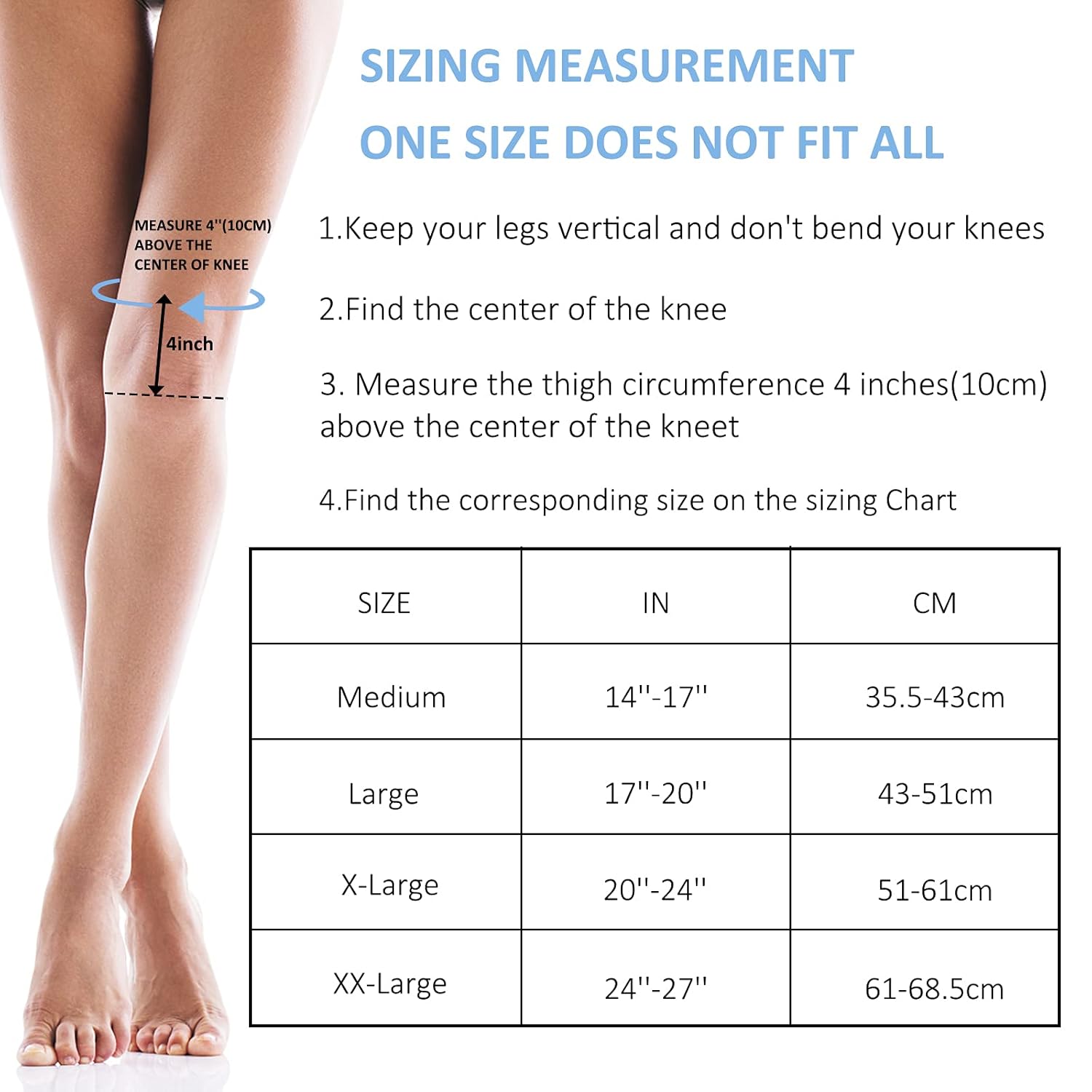 NEENCA Knee Brace with Side Stabilizers & Patella Gel Pads, Adjustable Compression Knee Support Braces for Knee Pain, Meniscus Tear,ACL,MCL,Arthritis, Joint Pain Relief,Injury Recovery-4 Sizes. ACE-54: Industrial & Scientific