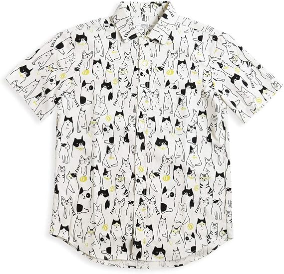 Amazon 日本製 Vintage El 手書き風 ゆるねこ ネコ柄 半袖シャツ メンズ 猫柄 派手柄 ねこ ネコ 柄シャツ おしゃれ 11 10 ホワイト Xl シャツ 通販 Amazon 日本製 Vintage El 手書き風 ゆるねこ ネコ柄 半袖シャツ メンズ 猫柄 派手柄 ねこ ネコ 柄シャツ おしゃれ 11 10 ホワイト Xl シャツ 通販
