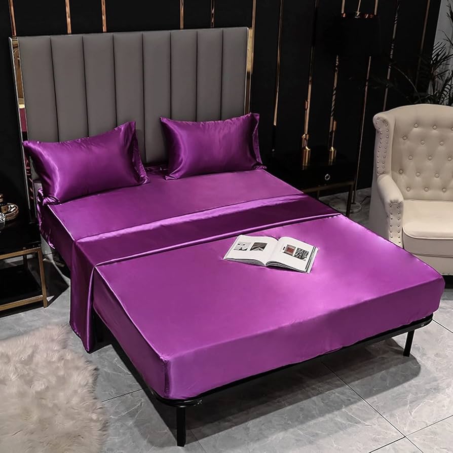 Amazon|BAJIN シーツ99x190+36cm ソリッドベッドシーツ、マットレス