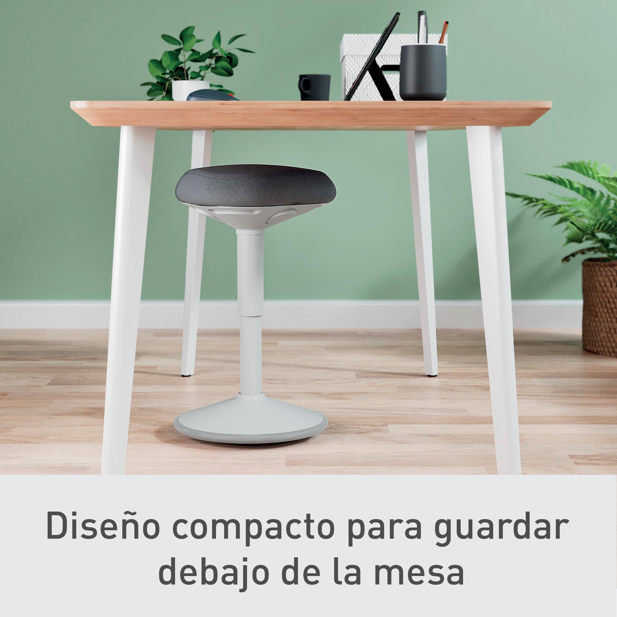 Leitz 65440085 – Taburete Active Ergo Gris