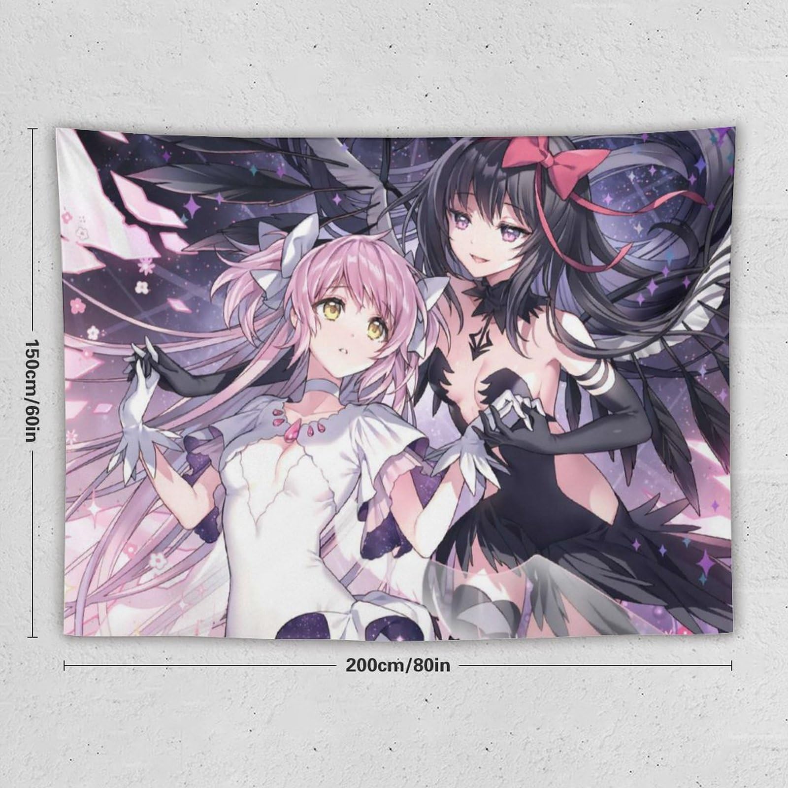 劇場版　魔法少女まどか☆マギカ　鹿目まどか　暁美ほむら　タペストリー Amazon.co.jp: タペストリー 魔法少女まどか 鹿目まどか 暁美ほむら ま