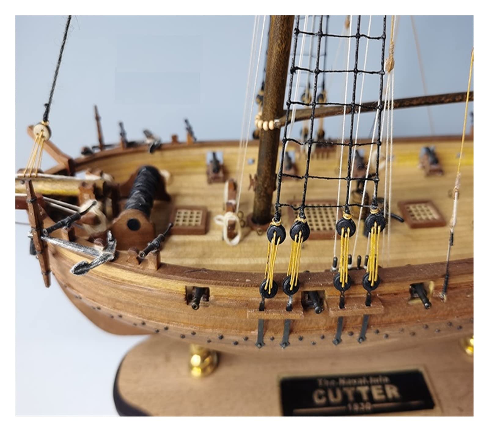Amazon.co.jp: 1/64 帆船木製模型キット 船の模型キット : おもちゃ