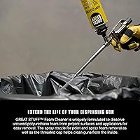 Vista 2 de Great Stuff Limpiador de espuma de 12 onzas