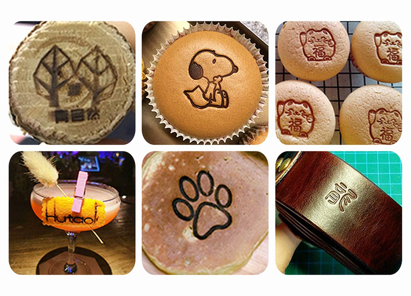 Amazon.co.jp: BAOSHISHAN 焼きごて パン焼印 ケーキ焼印 製菓用焼印