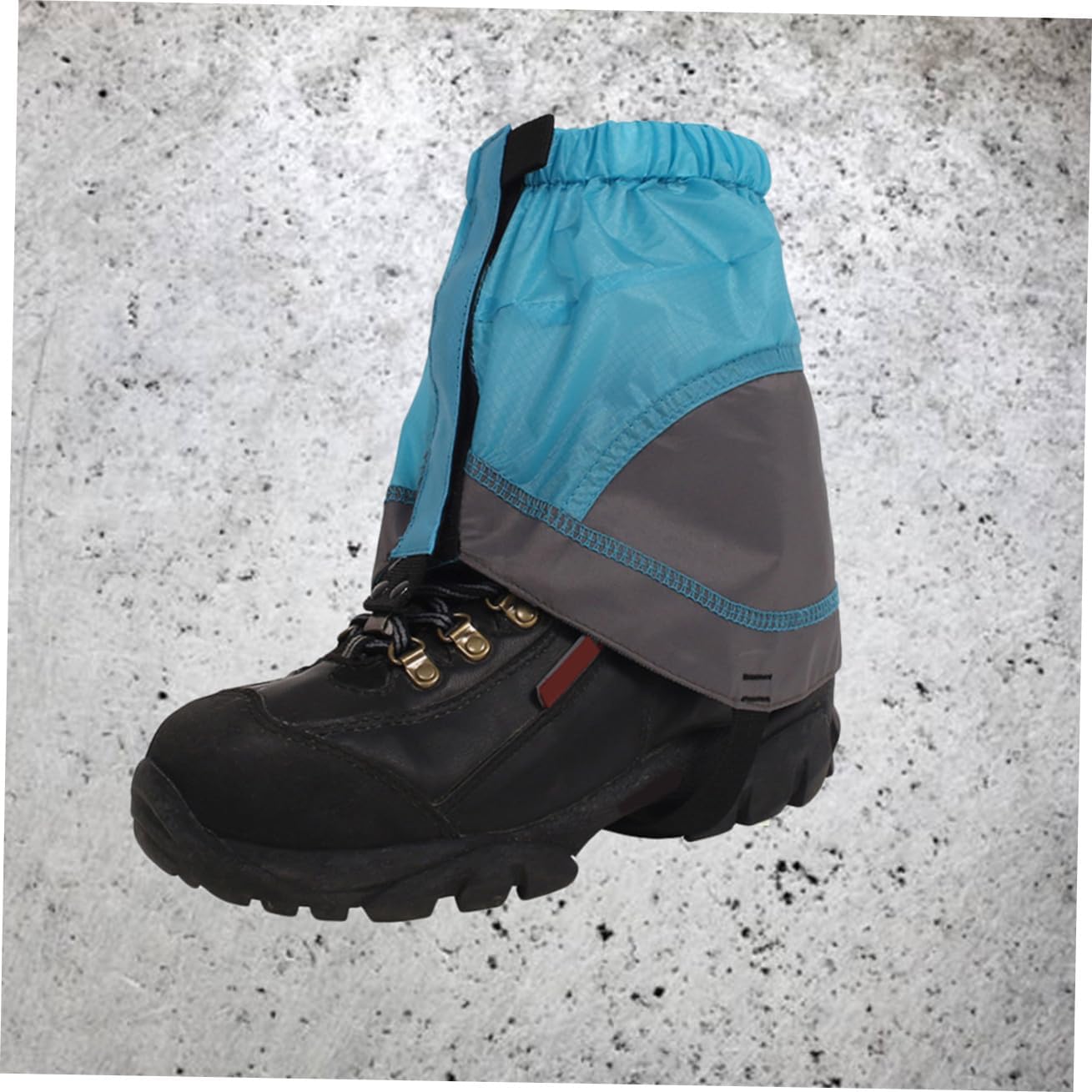 UPKOCH Shoe Covers for Men Ankle Gaiters Elastic Band Reusable Low Gaiters for Hiking Walking Grey