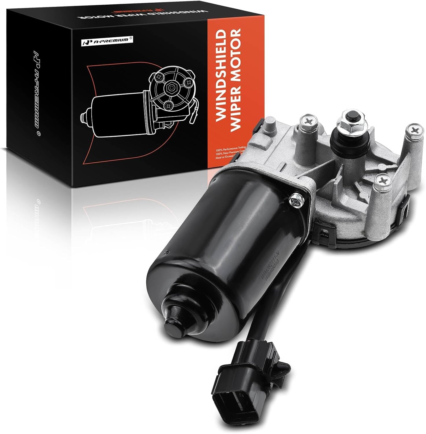 A-Premium Front Windshield Wiper Motor Compatible with Hyundai ix35 2015, Tucson 2010-2017, Sport Utility, 5-Pin, Replace# 981102S000