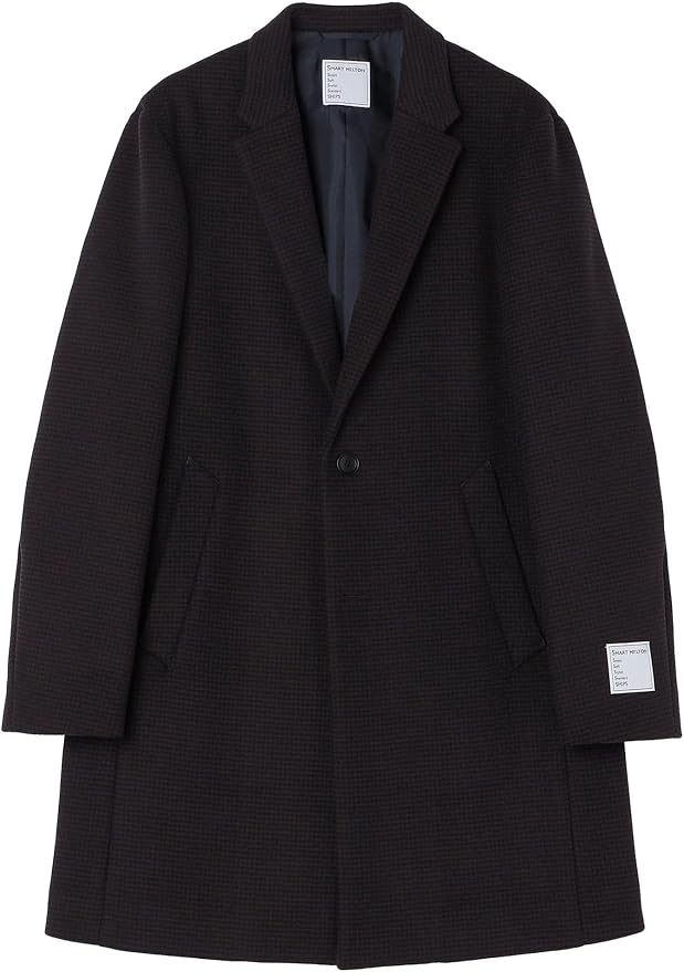 Amazon.co.jp: [シップス] コート スーパー120'S メルトン チェスター