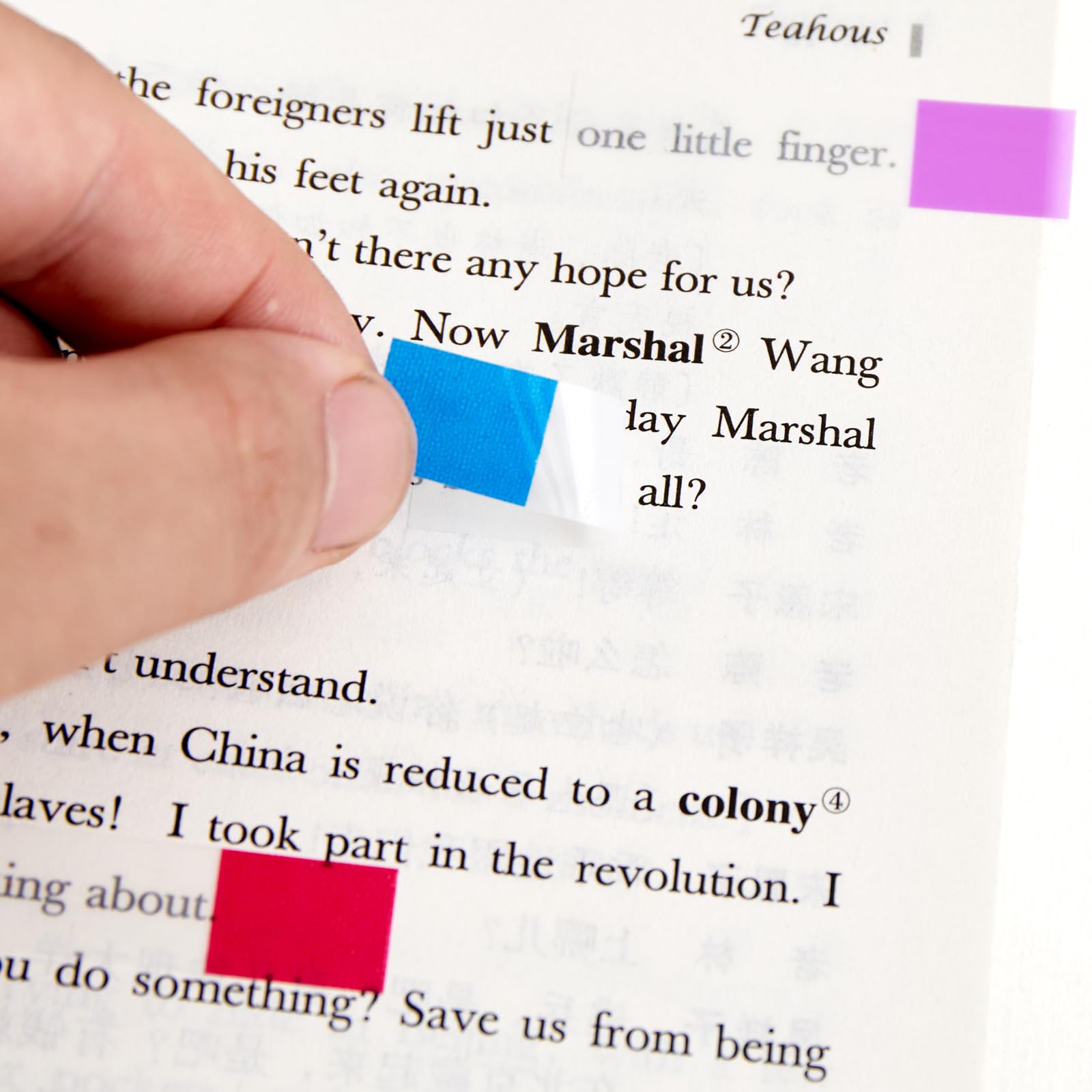 Haftstreifen für Notizen, Seitenmarker, transparent, aufklappbar, beschriftbar, buntes Buch, Index, repositionierbar, Dateiflaggen, Etikett, selbstklebende Trennblätter, Aufkleber für Notizbuch, Büro