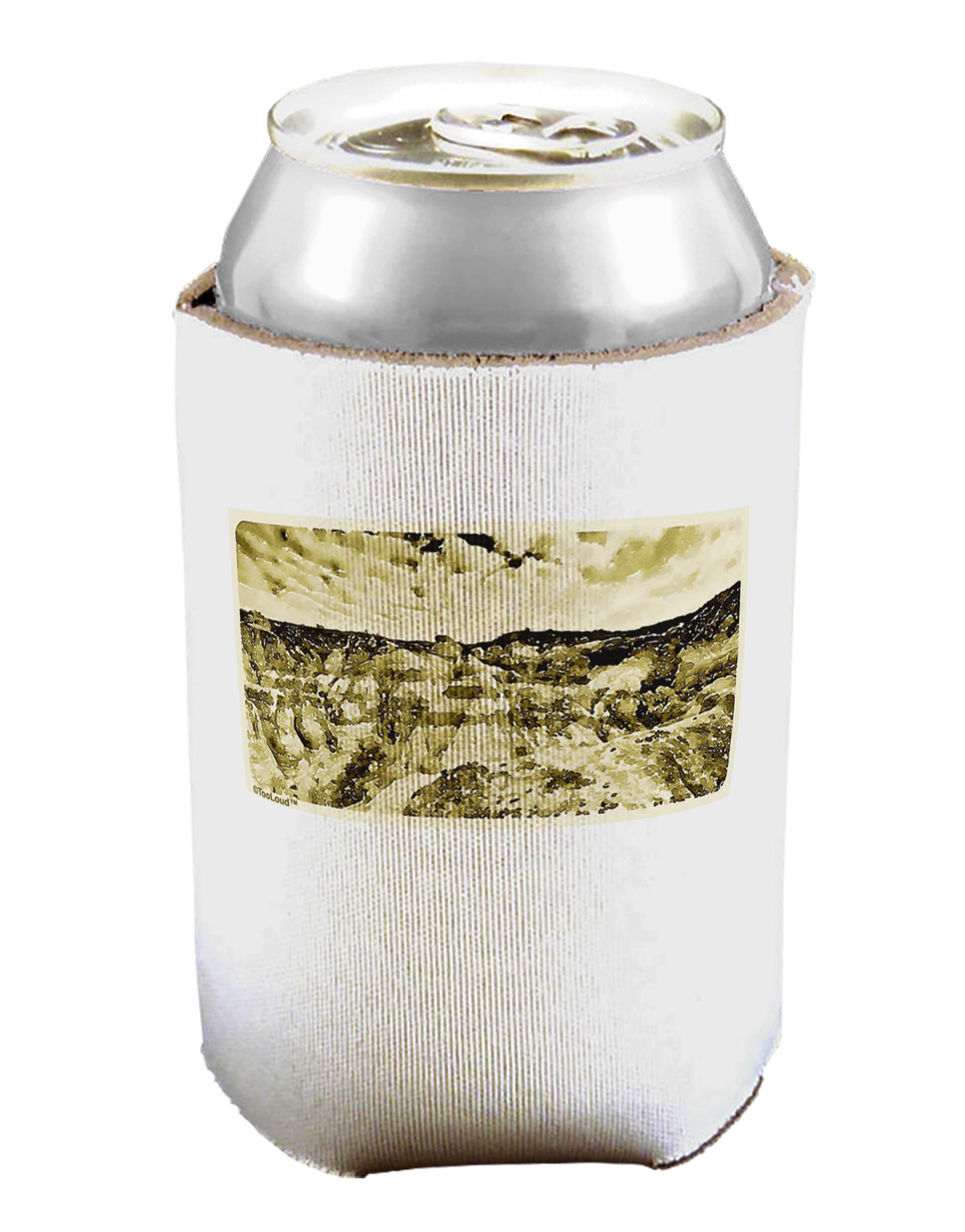 TOOLOUD Watercolor Mountains in CO 2 Can/Bottle Insulator Cooler - 2 Pack