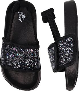 Sandalias Niños Niñas con Punta Abierta Banda Elástica Verano Ligero Zapatillas de Playa y Piscina