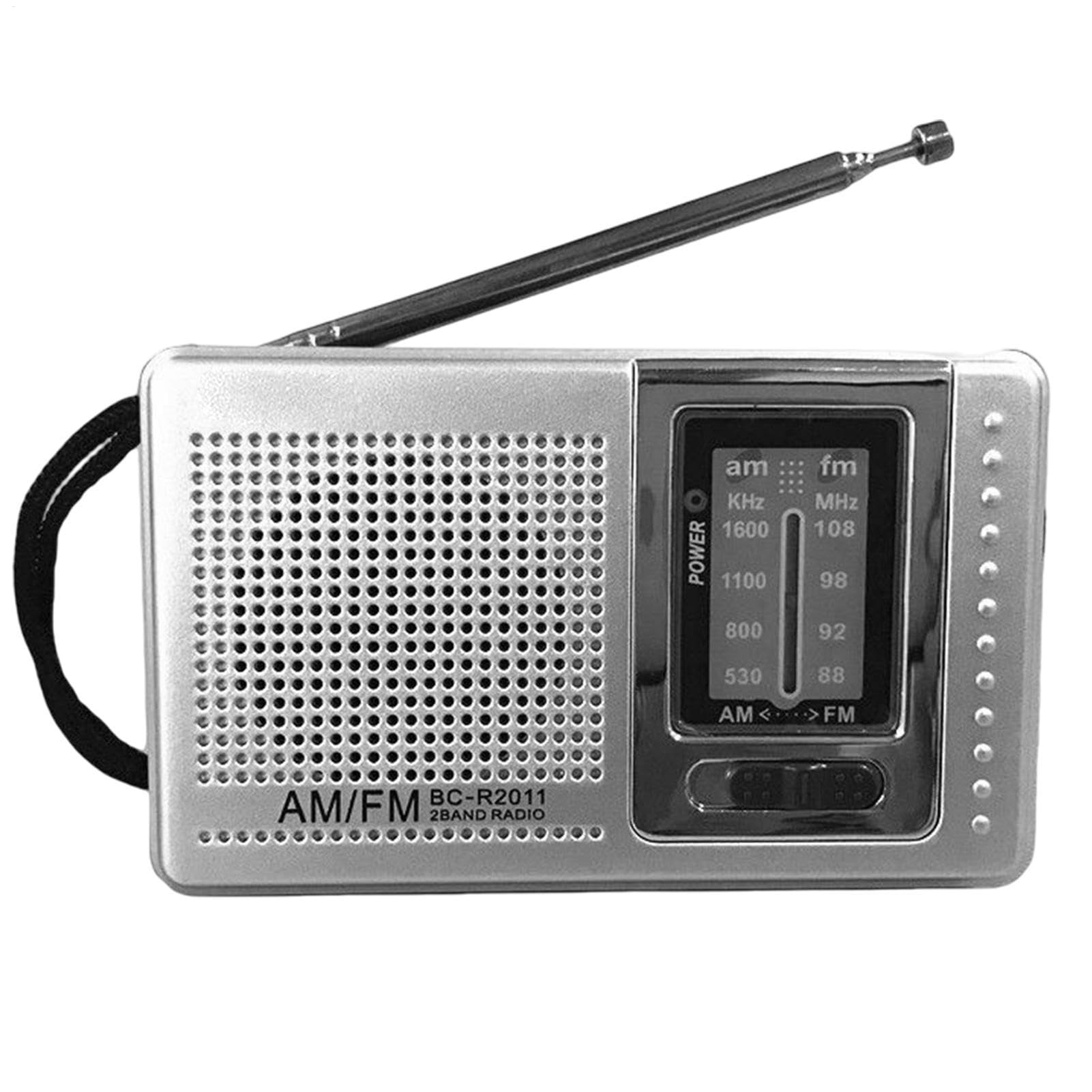 Adsfvs Radios portátiles Am FM,Radio de transistores Am FM con Pilas - Radios de transistores Am FM con Conector para Auriculares con Altavoz, Regalos Ideales para Padres, Ancianos y parientes — view 10